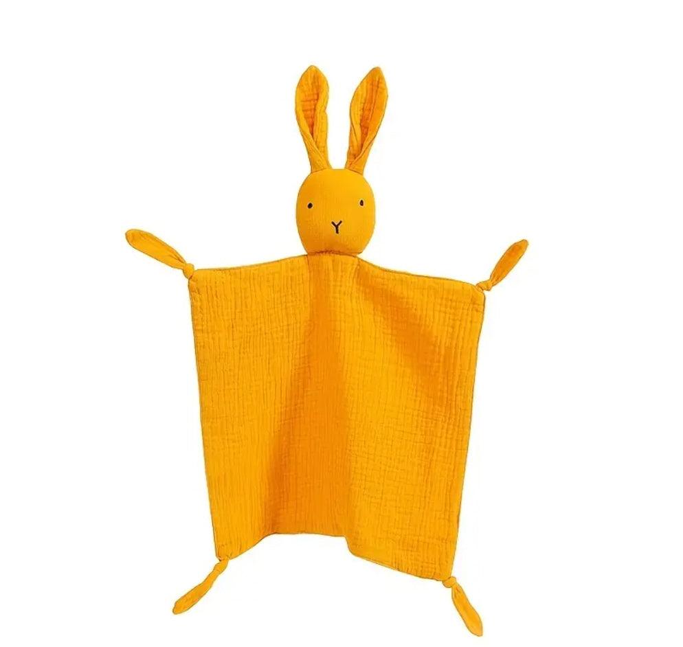 Babyschnullertuch, Hasenpuppe - Perfekt zum Beruhigen und Kuscheln!