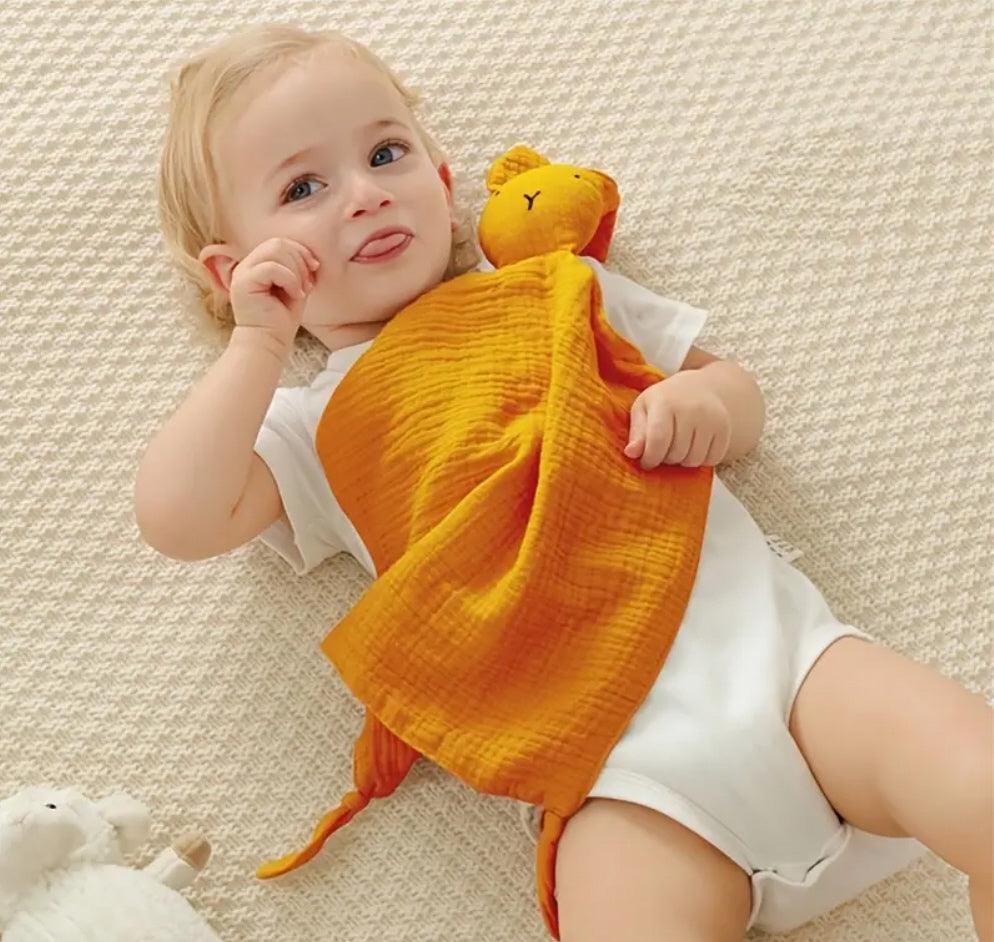 Babyschnullertuch, Hasenpuppe - Perfekt zum Beruhigen und Kuscheln!