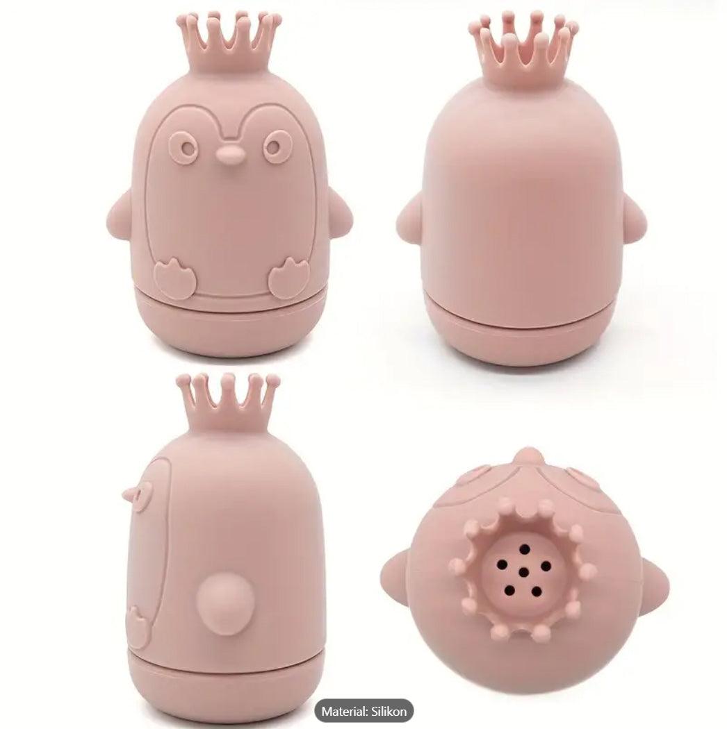 Badespielzeug für Kinder, 4er-Set, Silikon