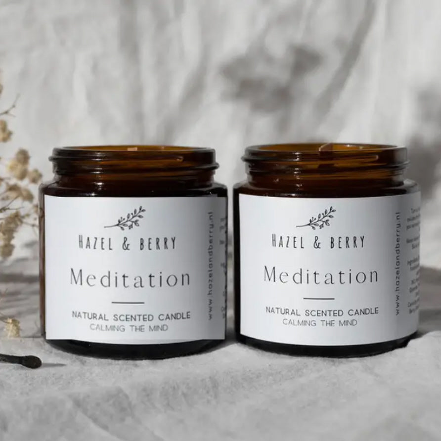 Meditationskerze | Sojawachskerze