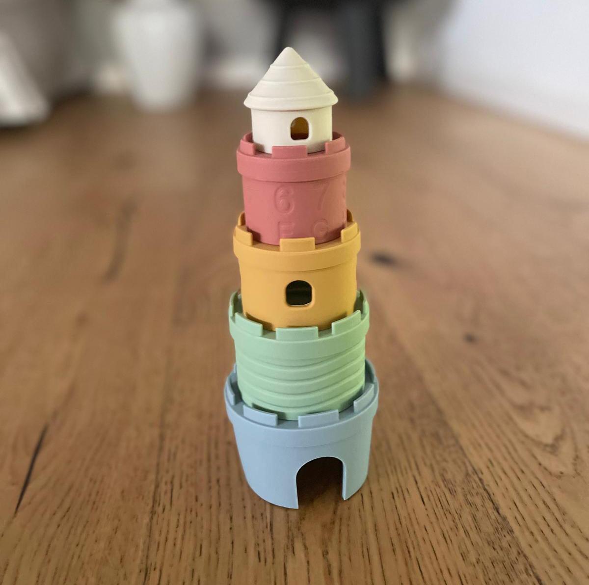 Baby Stapelbecher , 5er-Set, Silikon